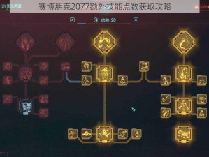 赛博朋克2077额外技能点数获取攻略