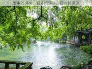 雨中的拥抱：窗外雨潺潺，窗内情深深