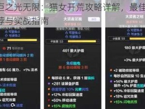 火炬之光无限：猫女开荒攻略详解，最佳BD推荐与实战指南