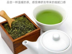 品尝一杯温暖的茶，感受傅舒言带来的细腻口感