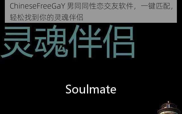 ChineseFreeGaY 男同同性恋交友软件，一键匹配，轻松找到你的灵魂伴侣